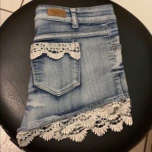 Jean shorts